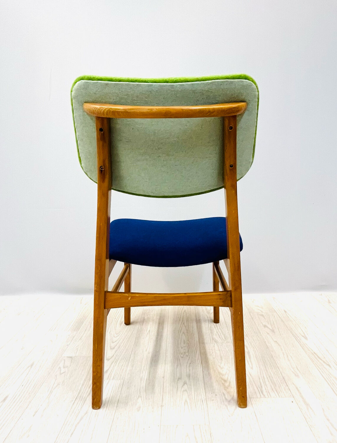 Four middle century chairs