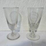 lot of absinthe glasses