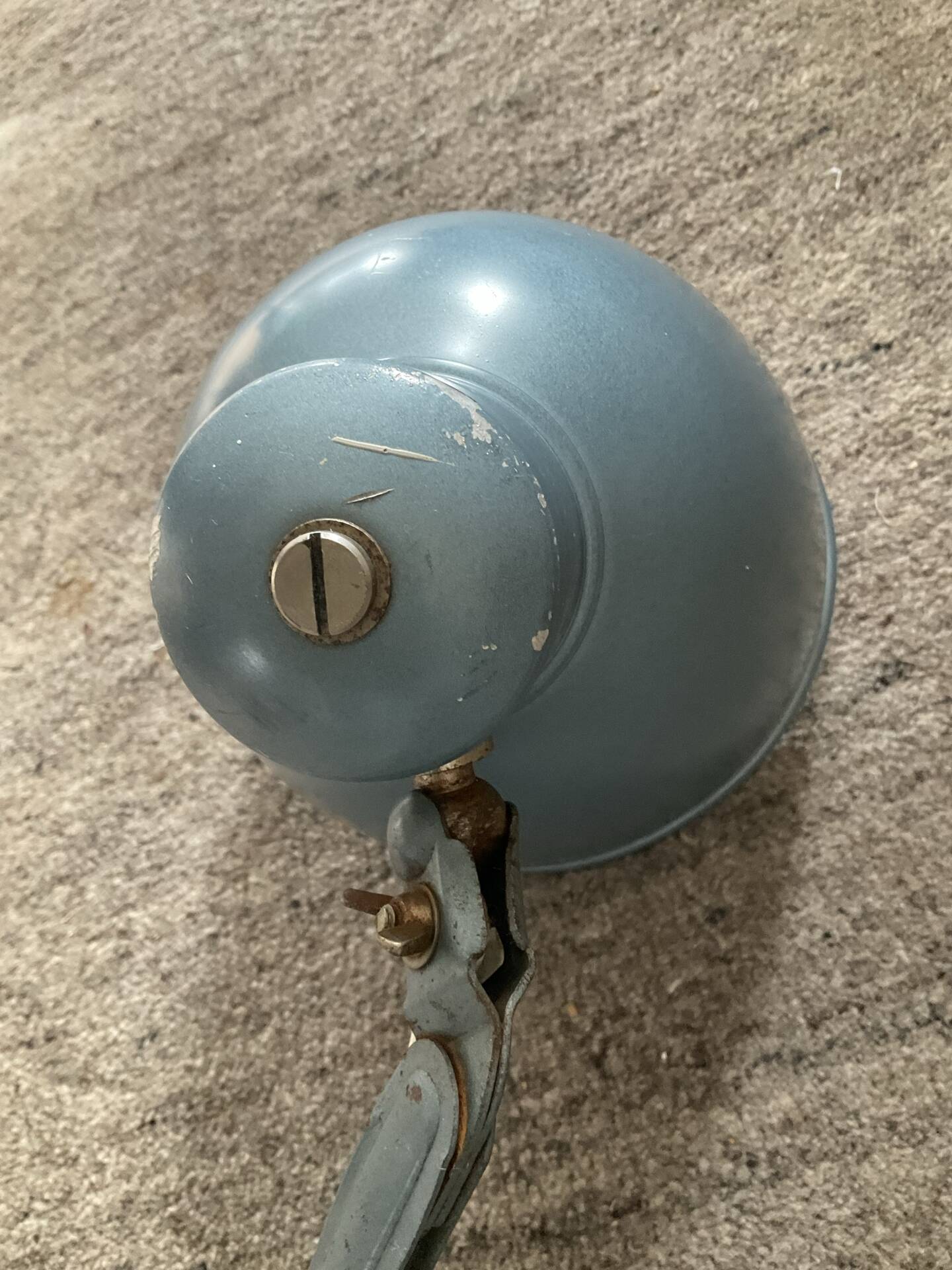 Industrial scissors wall lamp from the 1960s.