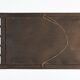 Art Deco Mirror in Wood with Facet Cut Mirror, 1930s