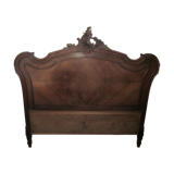 Headboard louis xv in walnut