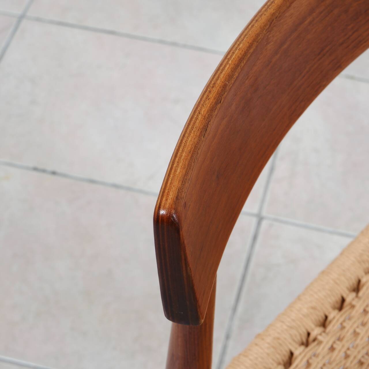 Set of 4 Teak Dining chairs by Arne Hovmand-Olsen for Mogens Kold