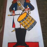 Image of soldier on the drum