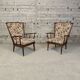 Lot de 2 fauteuils Baumann éventail
