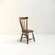 Set of 6 Vintage Chairs in the Japandi Brutalist Style