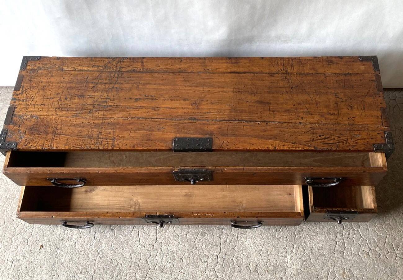 Japanese tansu chest