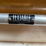 Vintage 1960s folding bar trolley on wheels