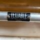 Vintage 1960s folding bar trolley on wheels