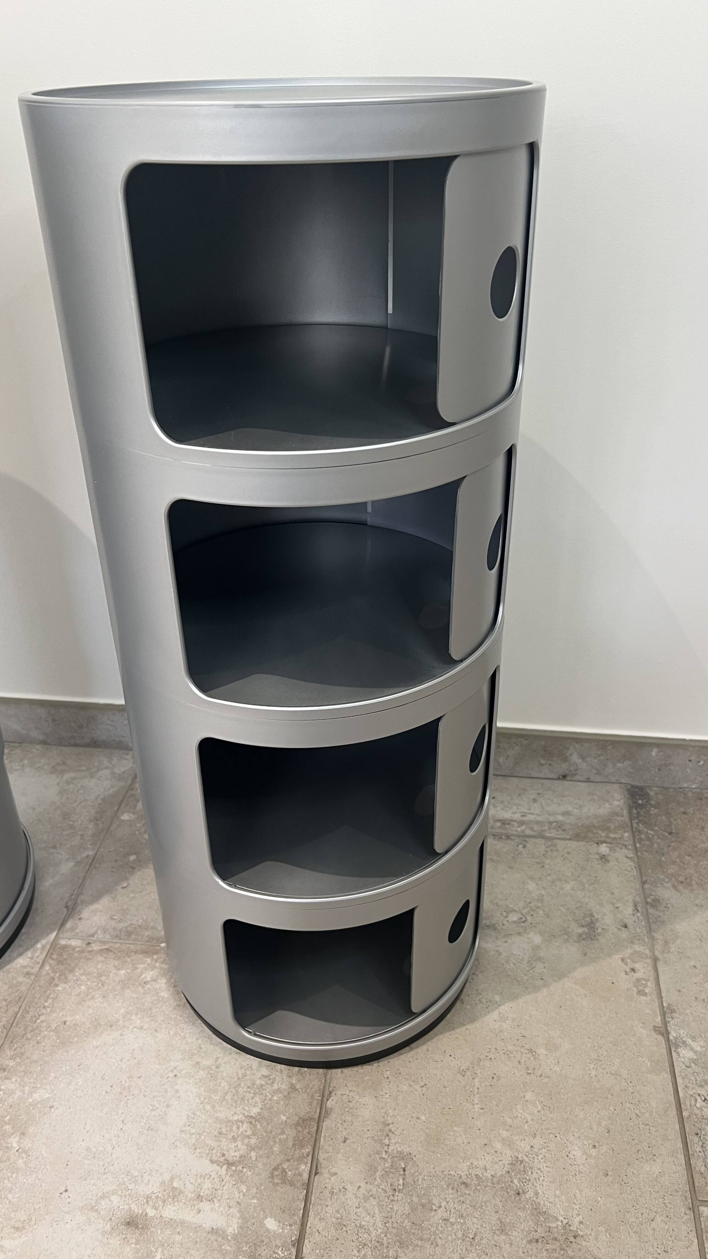 Set of 2 Kartell Componibili 4 Doors