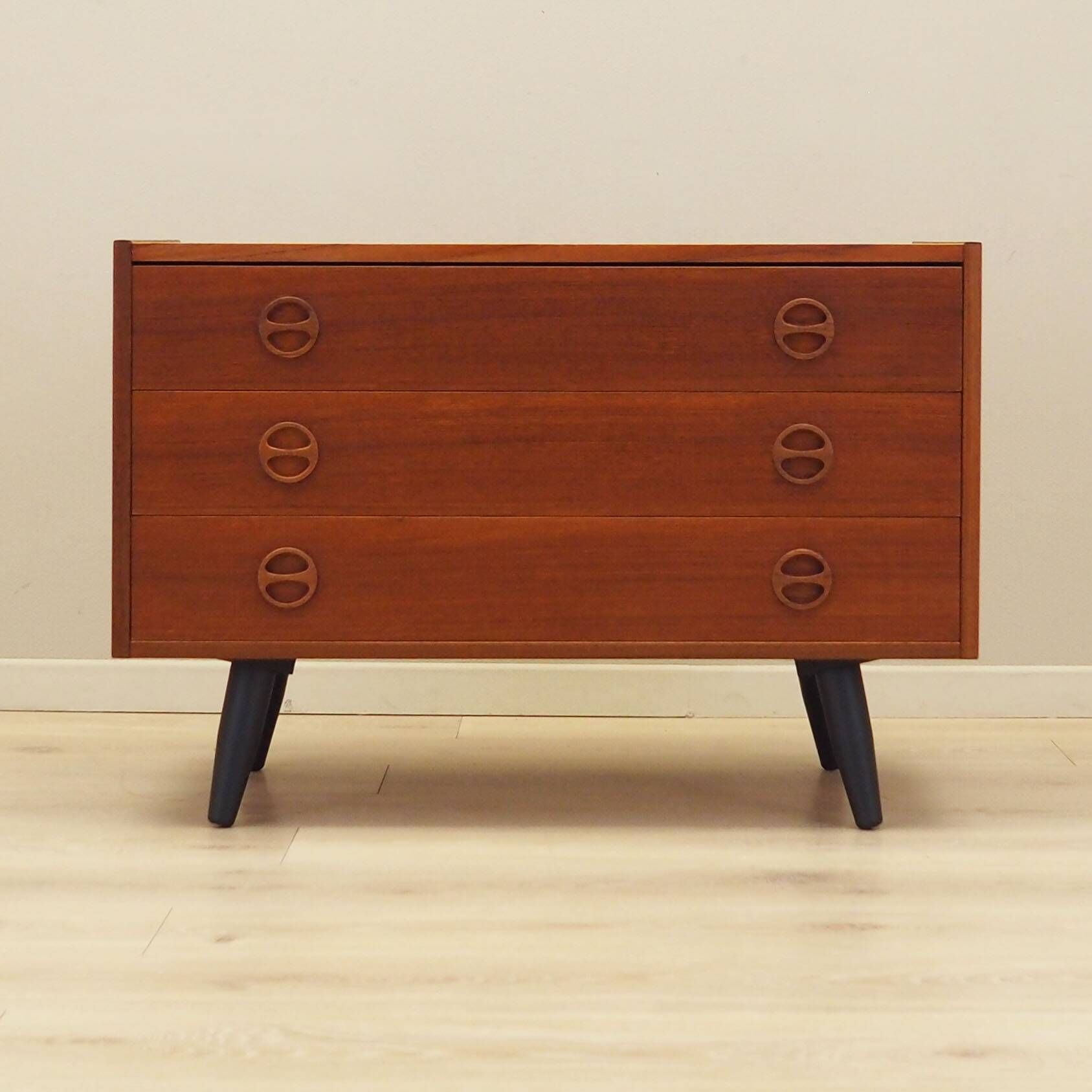 Commode danoise en teck, années 1960
