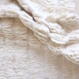 Tapis Blanc Beni Ouarain - 290 x 190 cm