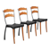 Set of 3 Sedlak dining chairs by Bořek Šípek for Vitra, Switzerland, 1992