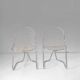 Pair of "Flynn" cantilever dining chairs by Gastone Rinaldi for RIMA, 1970s