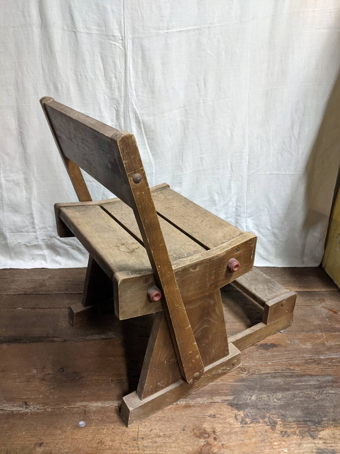 Two-sided church or business chair
