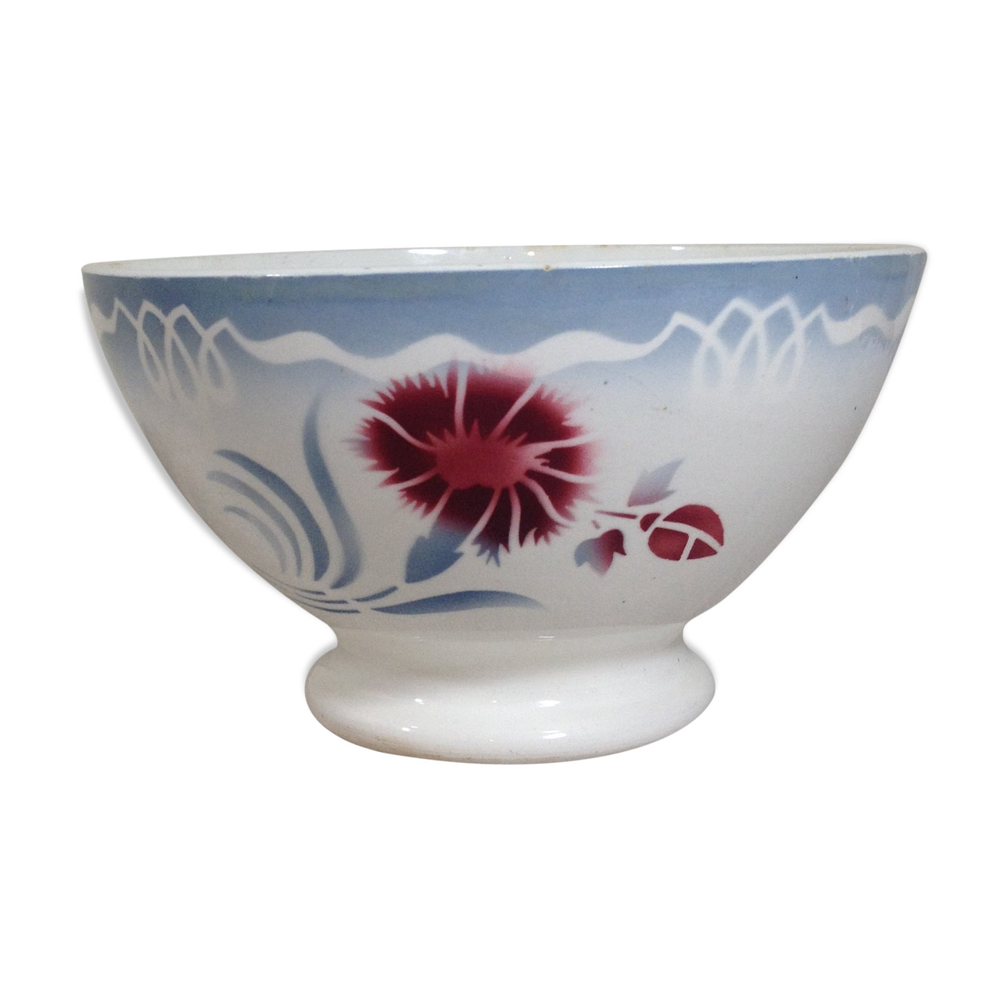Digoin large bowl size, model Marinette 1950