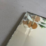 Fine beveled mirror 24x106cm