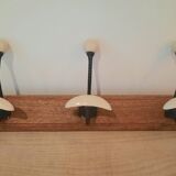 Vintage hook wood porcelain