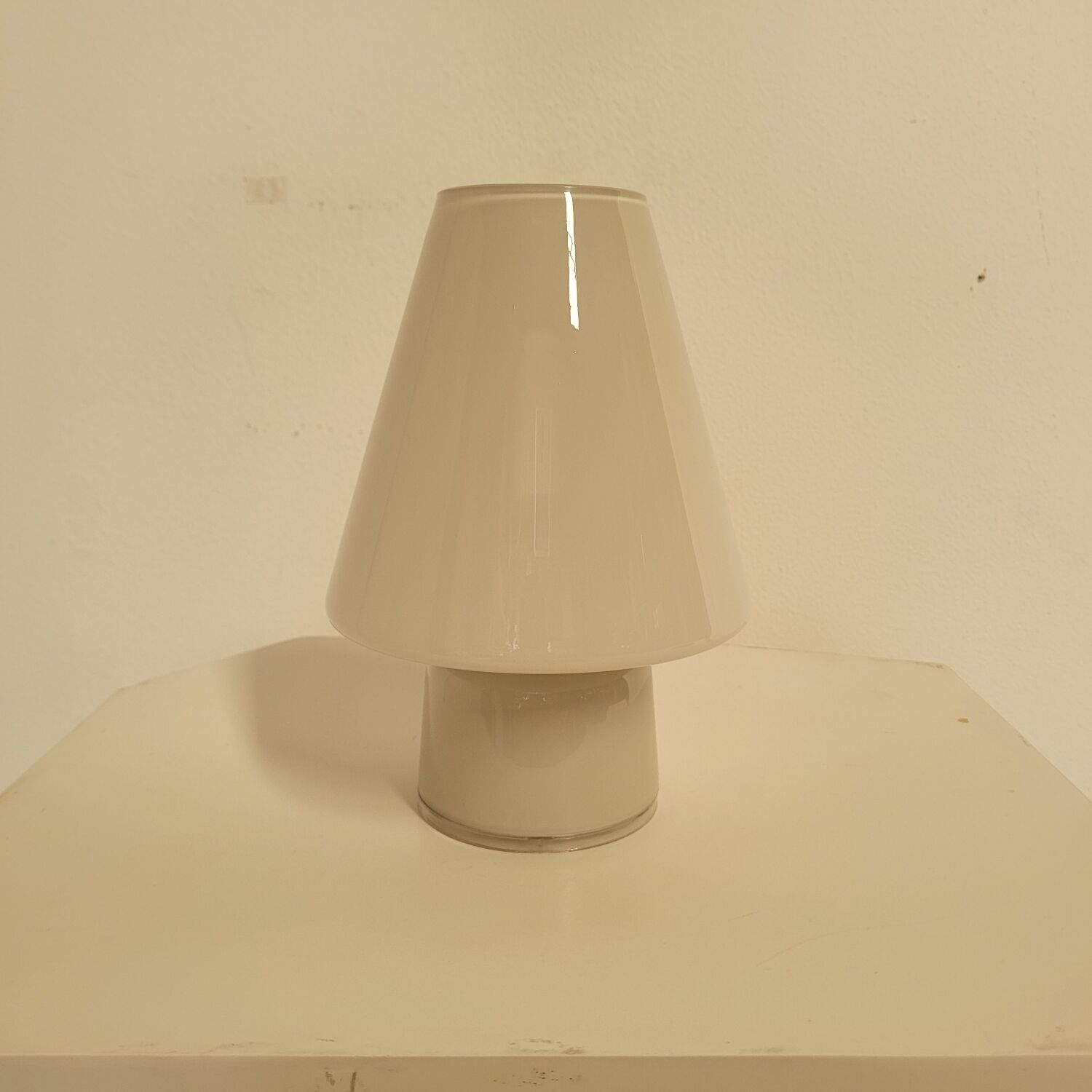 Alessandro Mendini Artemide Bibi glass table lamp