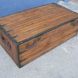 Old travel trunk