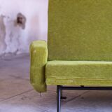 Set de salon canapé - 2 fauteuils design 1960 par Paul Geoffroy Troika Airborne