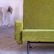Set de salon canapé - 2 fauteuils design 1960 par Paul Geoffroy Troika Airborne