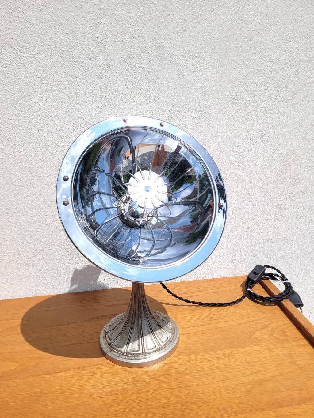 Vintage Calor parabolic lamp