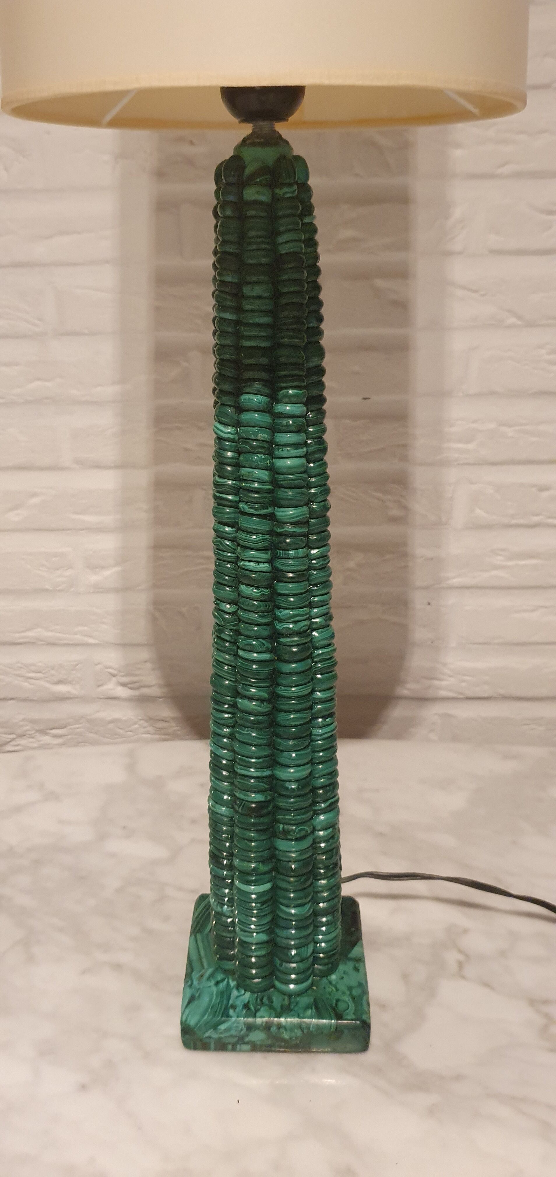 Malachite lamp, 50s