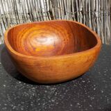 Wooden salad bowl