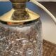 Petite lampe cristal Schneider années 50