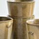6 Digoin ceramic mugs.