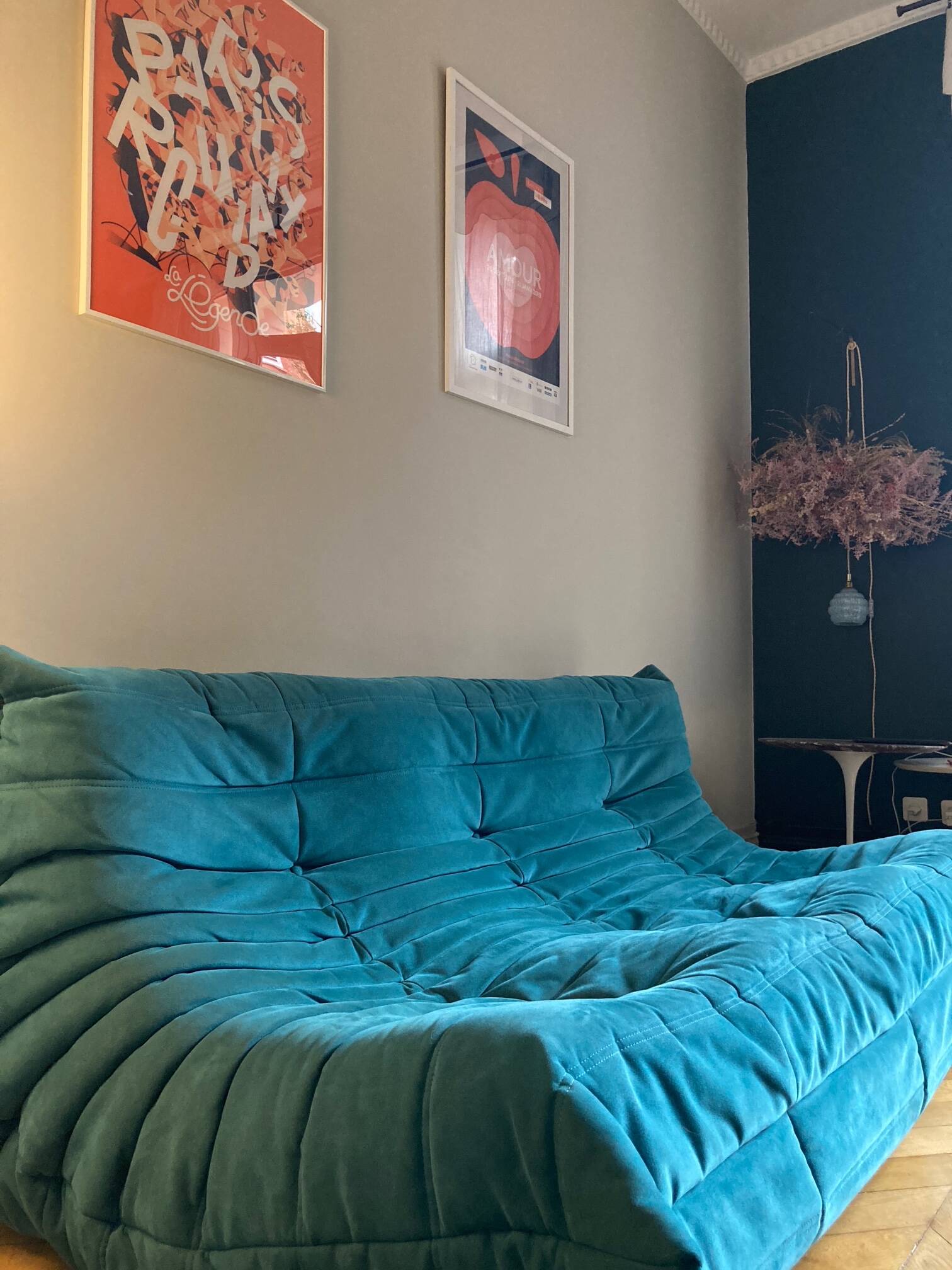 Togo sofa, Ligne Roset, 3 seats, original fabric
