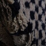 Vintage Turkish Oushak Rug Handwoven 77x140 cm