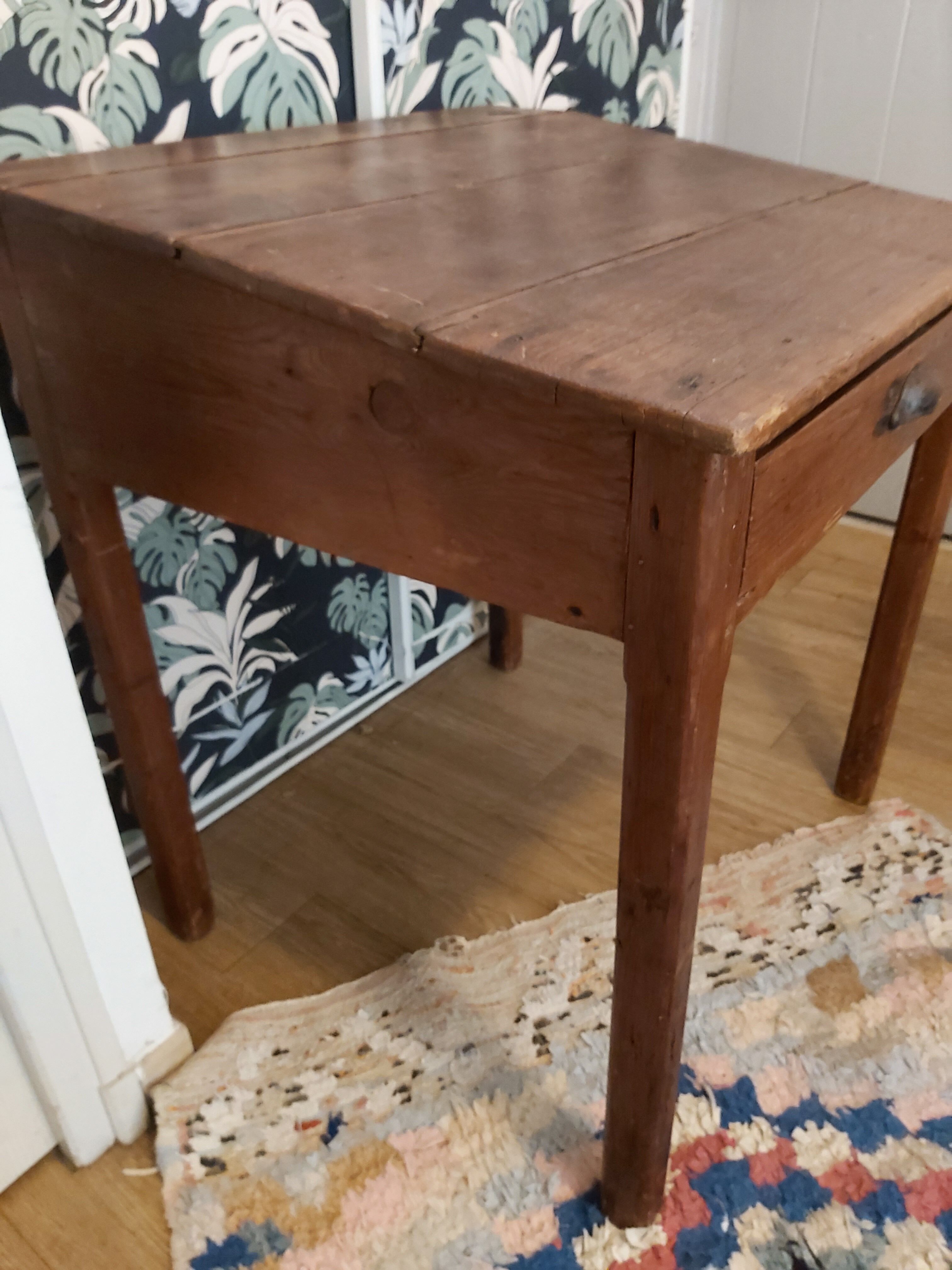 Vintage oak desk