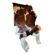 Very large and very beautiful genuine cowhide