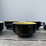 Biarritz ceramic bistro coffee cups