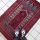 Tapis de Prière Vintage Baluch Fait Main en Laine – 94 x 152 cm