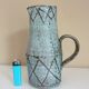Pitcher signed Camos Vallauris, glazed ceramic, 60s/70s