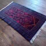 Handmade Afghan Belouch rug 155x90cm