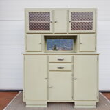 Meuble ancien vert/grisé années 40