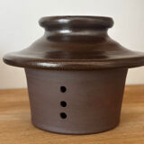 Water butter dish glazed stoneware