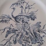 Plate Longchamp Earth model railway scenery ostriches Congo