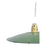 Green enamelled sheet metal suspension