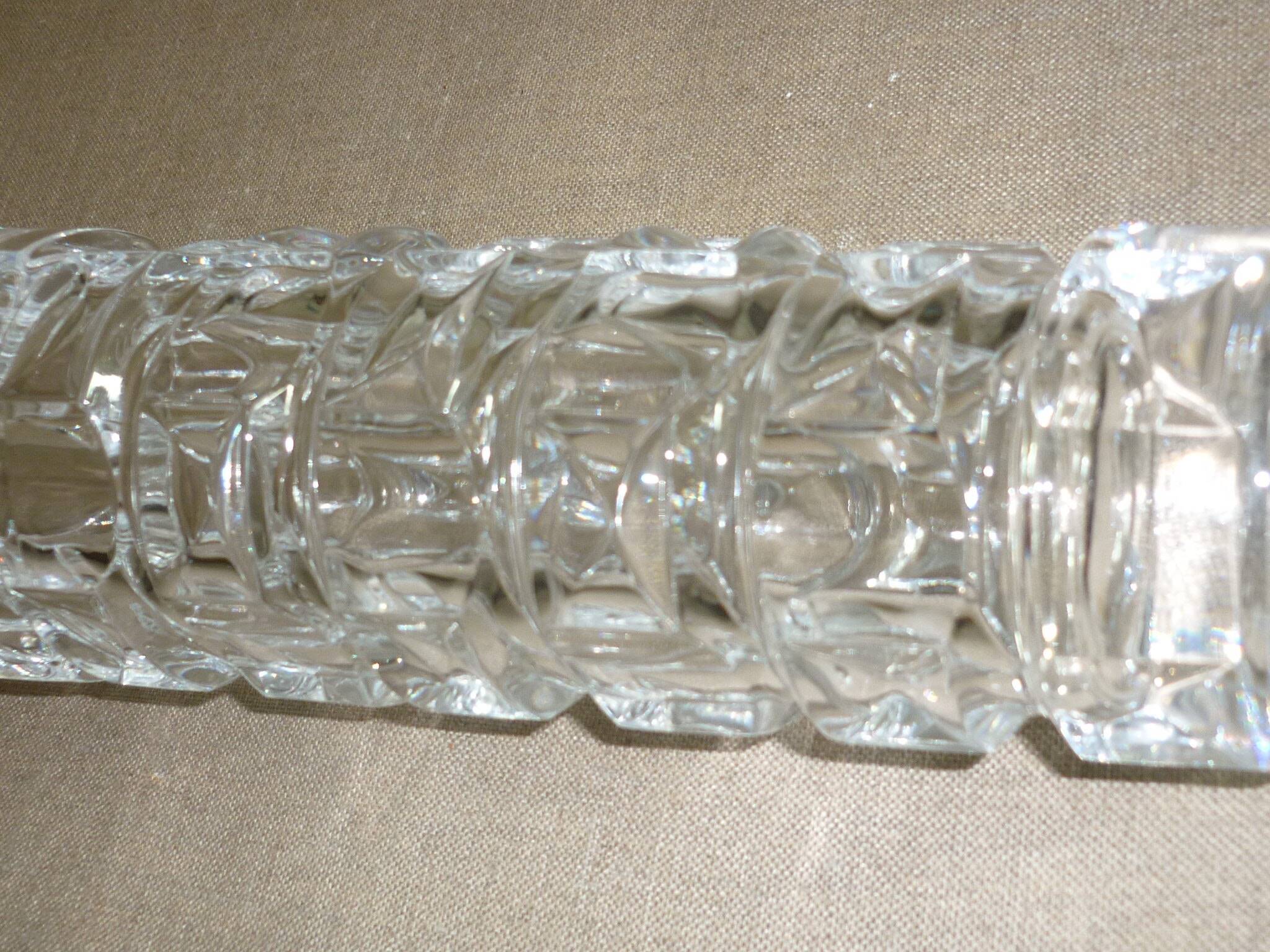 Translucent art-deco vase
