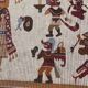 Belle tapisserie tribale péruvienne d'époque art déco