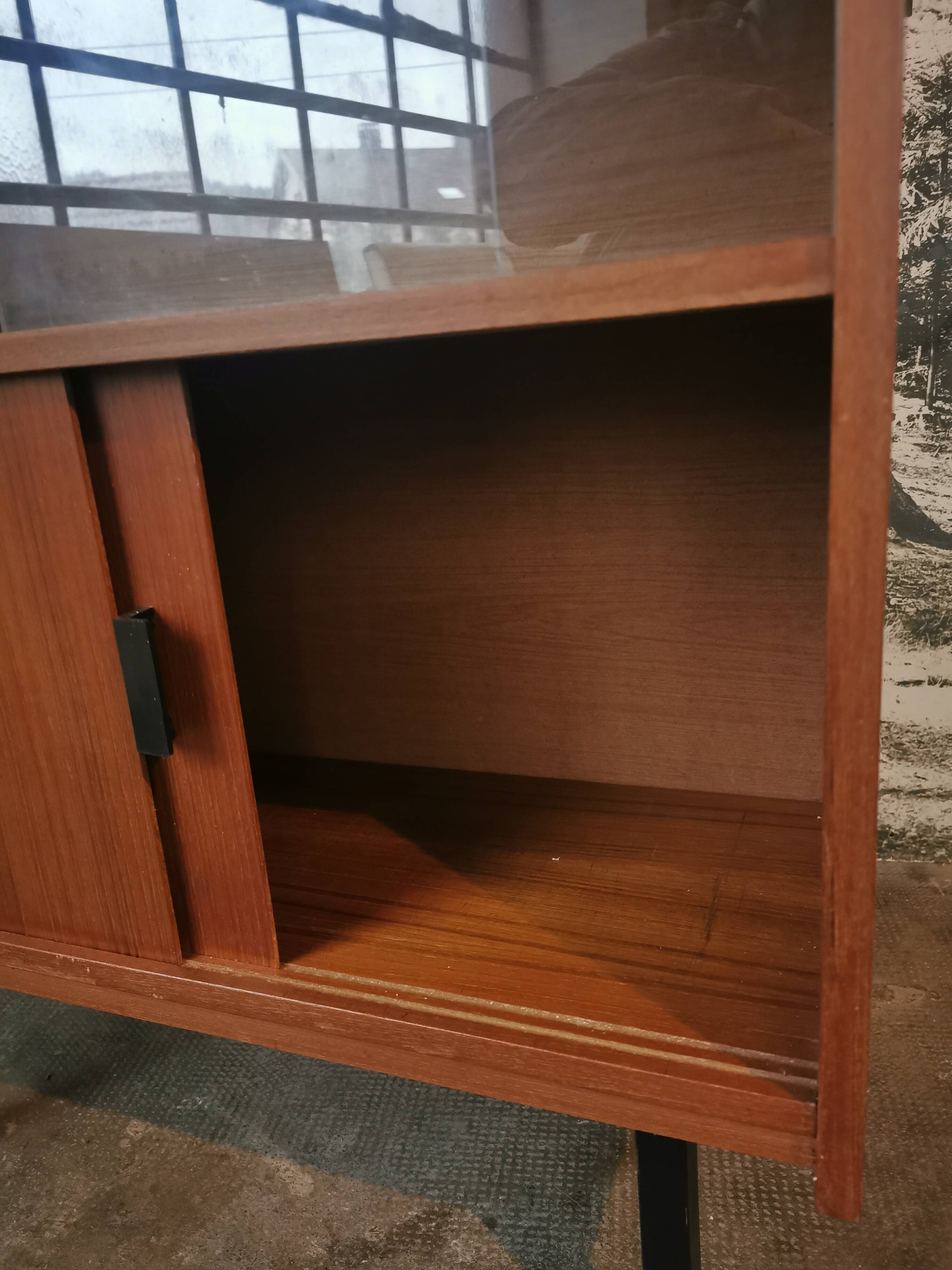 Bookcase, vintage shelf from the 60s