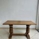 Antique solid wood coffee table, fully restored.