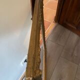 Old carved wooden frame