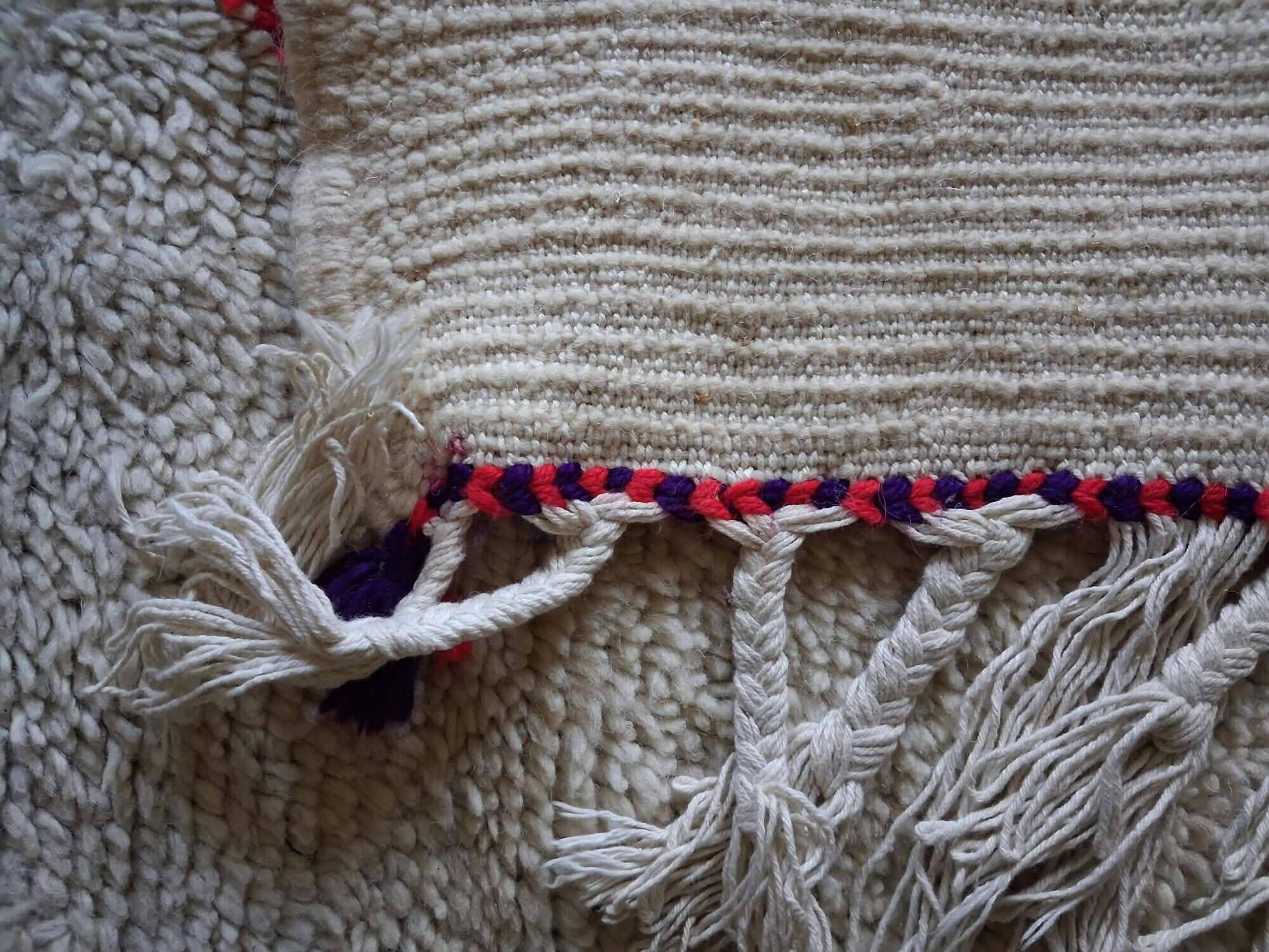Handmade Beni Ouarain rug 240x170cm