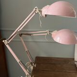 Pale pink architect lamp