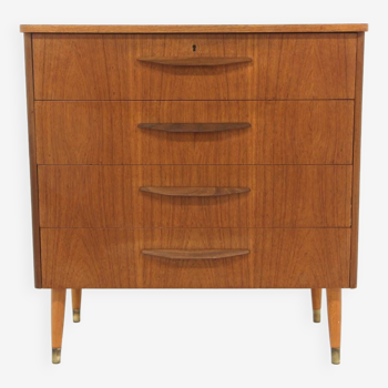 Scandinavian teak chest of drawers, Sweden, 1960